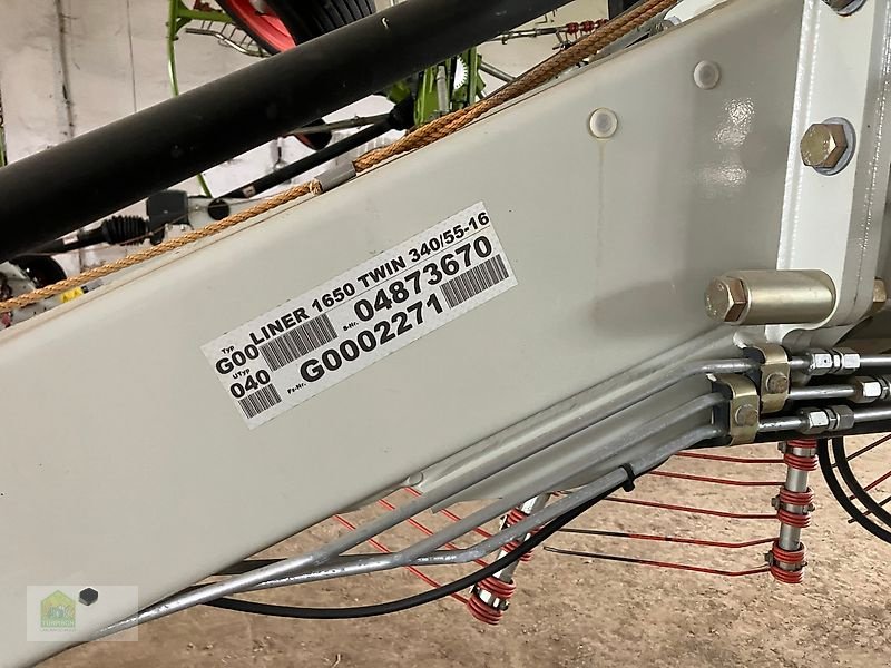 Schwader del tipo CLAAS Liner 1650 Twin, Gebrauchtmaschine en Salsitz (Imagen 9)