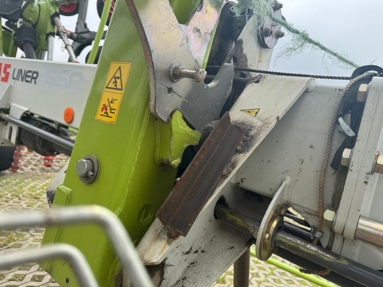 Schwader a típus CLAAS Liner 1650 Twin, Gebrauchtmaschine ekkor: Könnern (Kép 8)