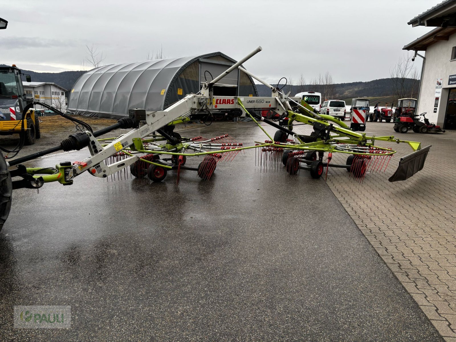 Schwader Türe ait CLAAS Liner 1650 Twin, Gebrauchtmaschine içinde Grainet (resim 2)