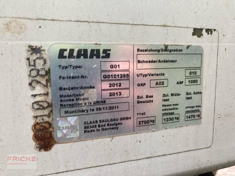 Schwader typu CLAAS Liner 1750 Twin, Gebrauchtmaschine w Bockel - Gyhum (Zdjęcie 4)