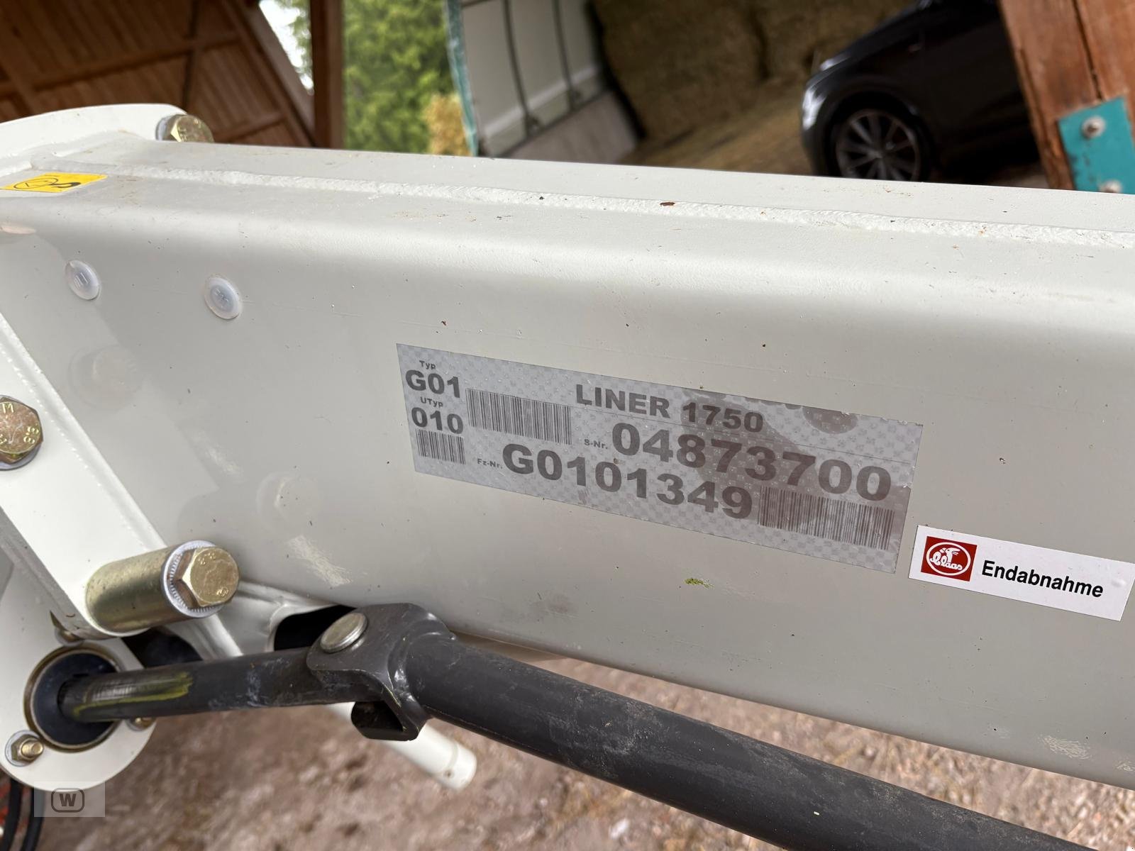 Schwader typu CLAAS Liner 1750, Gebrauchtmaschine w Zell an der Pram (Zdjęcie 6)