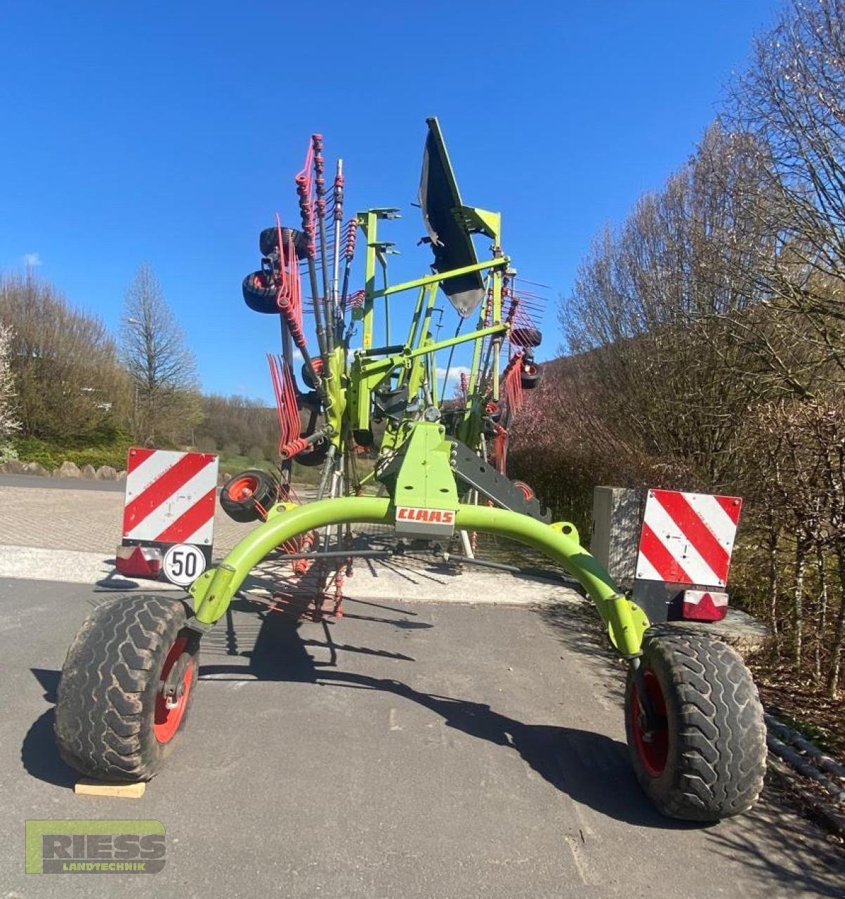 Schwader του τύπου CLAAS LINER 1750, Gebrauchtmaschine σε Homberg/Ohm - Maulbach (Φωτογραφία 2)