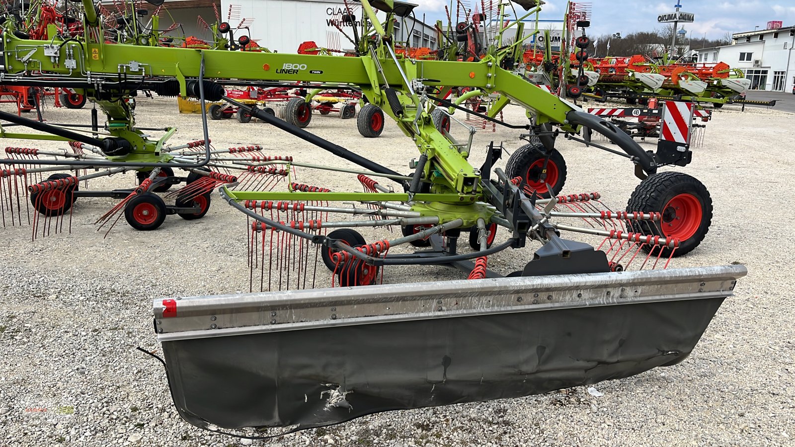 Schwader of the type CLAAS LINER 1800 TWIN PREISREDUZIERT, Gebrauchtmaschine in Langenau (Picture 4)