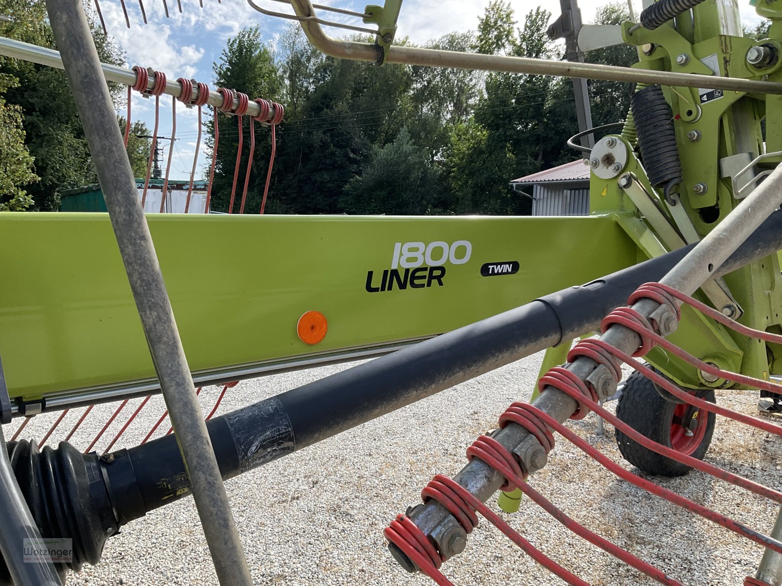 Schwader a típus CLAAS LINER 1800 TWIN, Gebrauchtmaschine ekkor: Gangkofen (Kép 2)