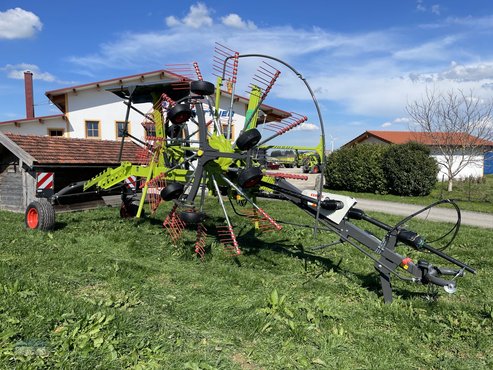 Schwader Türe ait CLAAS LINER 1800 TWIN, Neumaschine içinde Schnaitsee (resim 4)