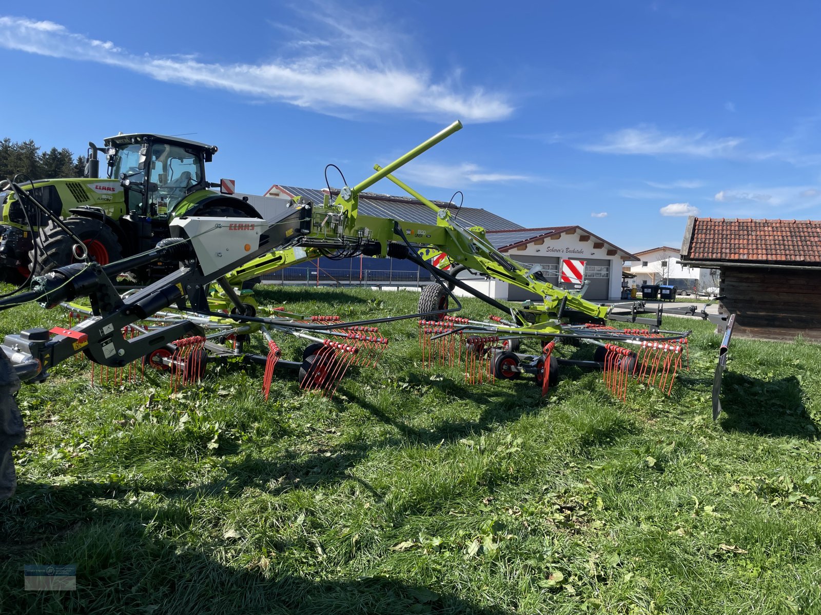 Schwader Türe ait CLAAS LINER 1800 TWIN, Neumaschine içinde Schnaitsee (resim 6)