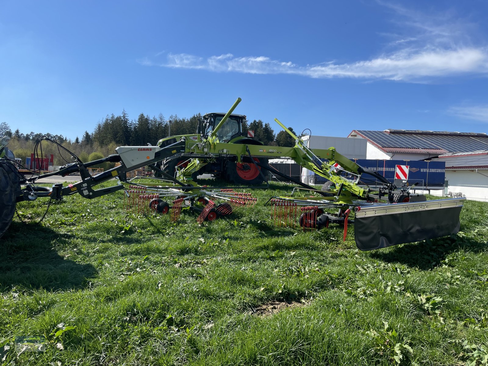 Schwader Türe ait CLAAS LINER 1800 TWIN, Neumaschine içinde Schnaitsee (resim 7)