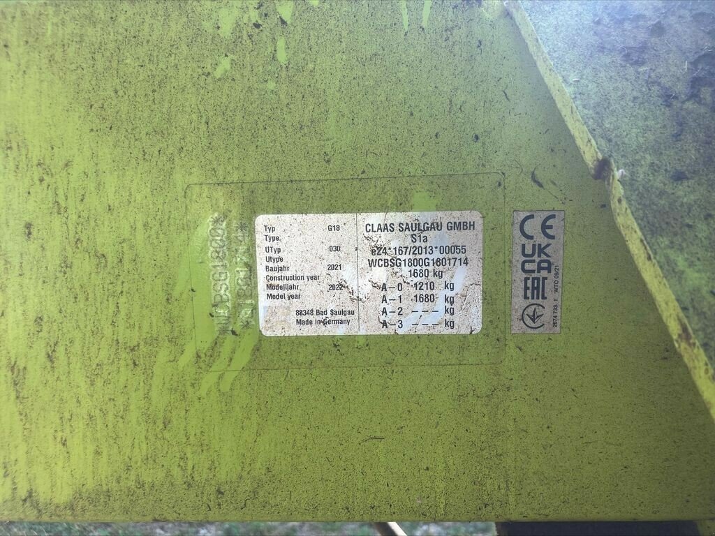 Schwader tip CLAAS LINER 1900, Gebrauchtmaschine in NOGENT (Poză 11)