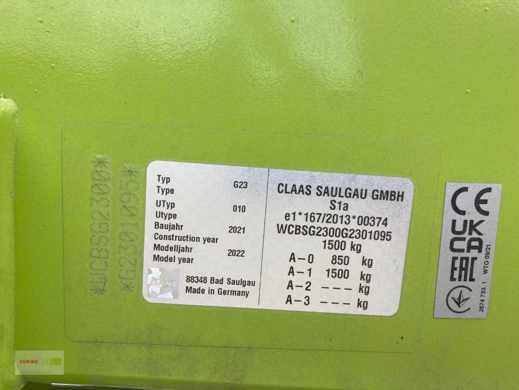 Schwader typu CLAAS Liner 2700 Trend, Gebrauchtmaschine v Schwülper (Obrázek 5)