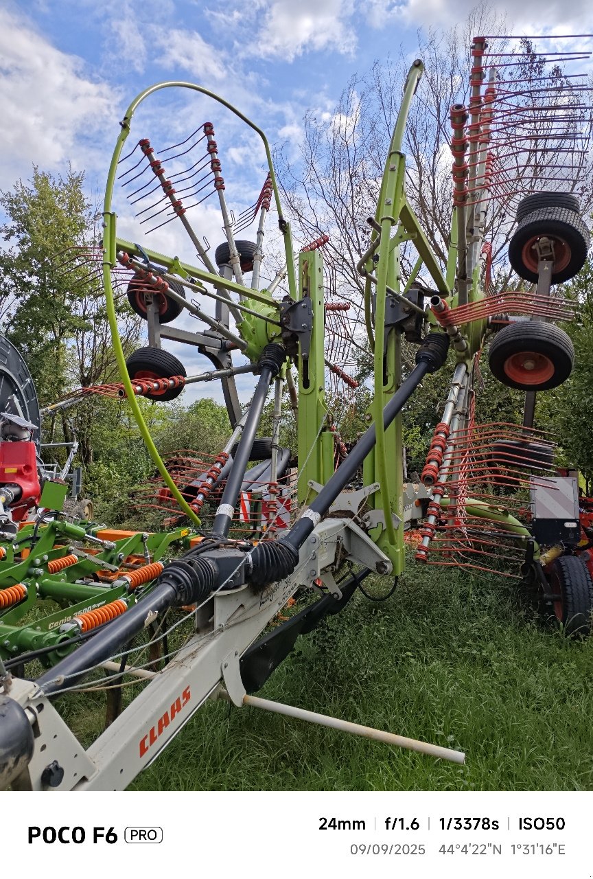 Schwader του τύπου CLAAS LINER 2700, Gebrauchtmaschine σε MORLHON LE HAUT (Φωτογραφία 3)