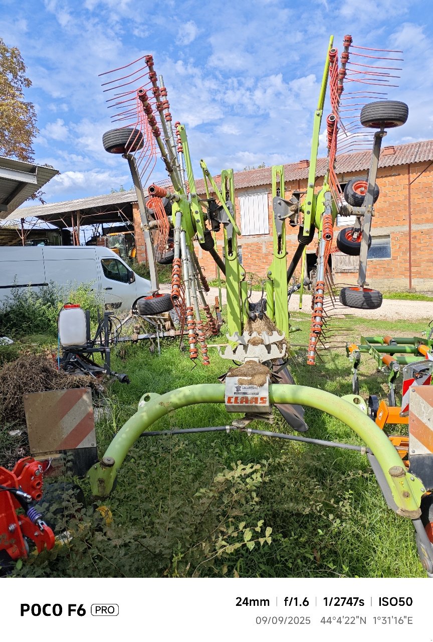 Schwader του τύπου CLAAS LINER 2700, Gebrauchtmaschine σε MORLHON LE HAUT (Φωτογραφία 1)