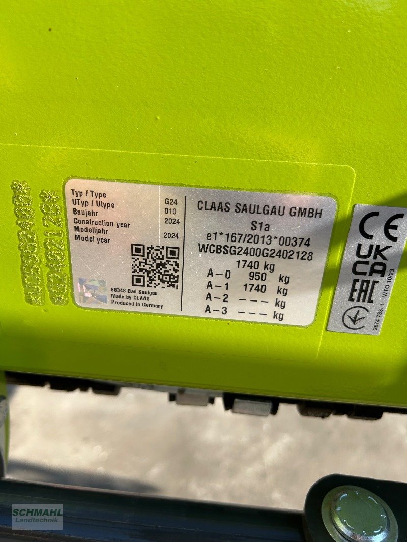 Schwader des Typs CLAAS Liner 2800 Trend, Neumaschine in Upahl (Bild 2)