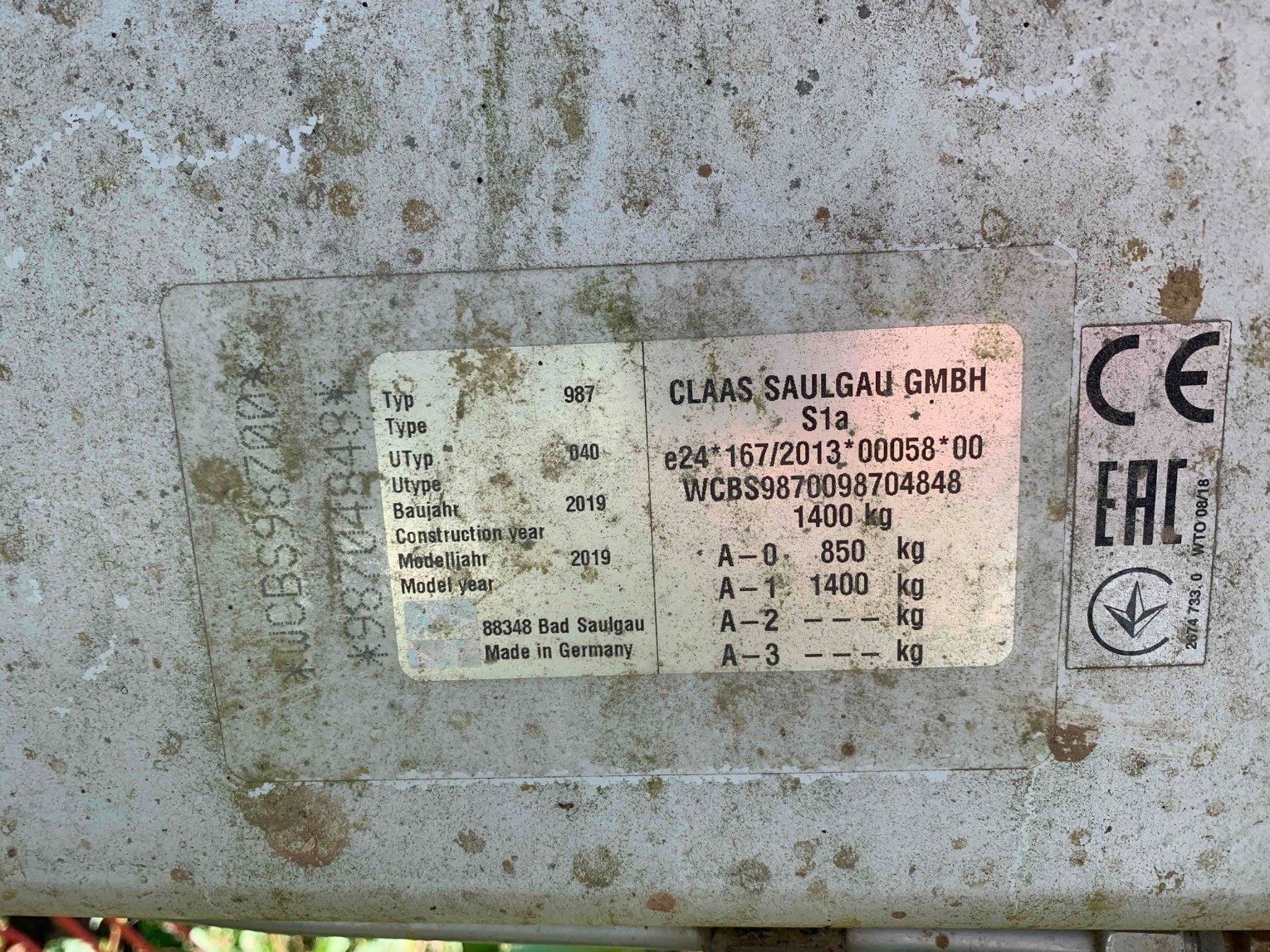 Schwader tipa CLAAS LINER 2800, Gebrauchtmaschine u ORLEIX (Slika 4)