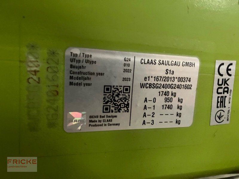 Schwader типа CLAAS Liner 2800, Gebrauchtmaschine в Bockel - Gyhum (Фотография 3)