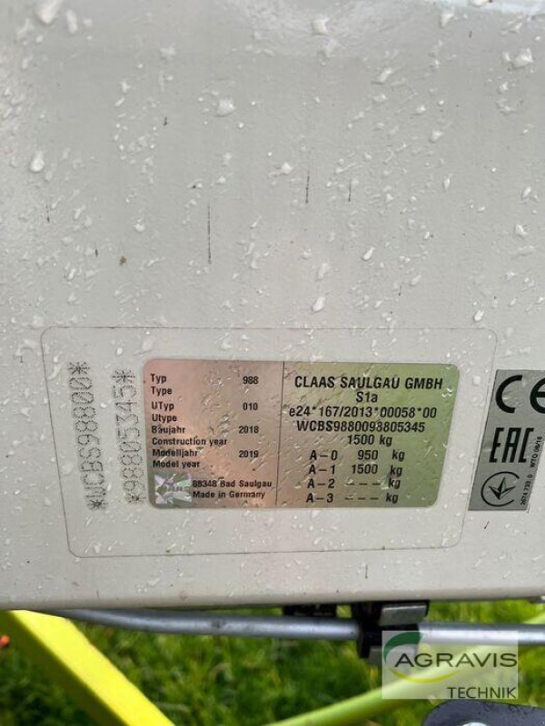 Schwader typu CLAAS LINER 2900 TREND, Gebrauchtmaschine v Meschede (Obrázek 10)