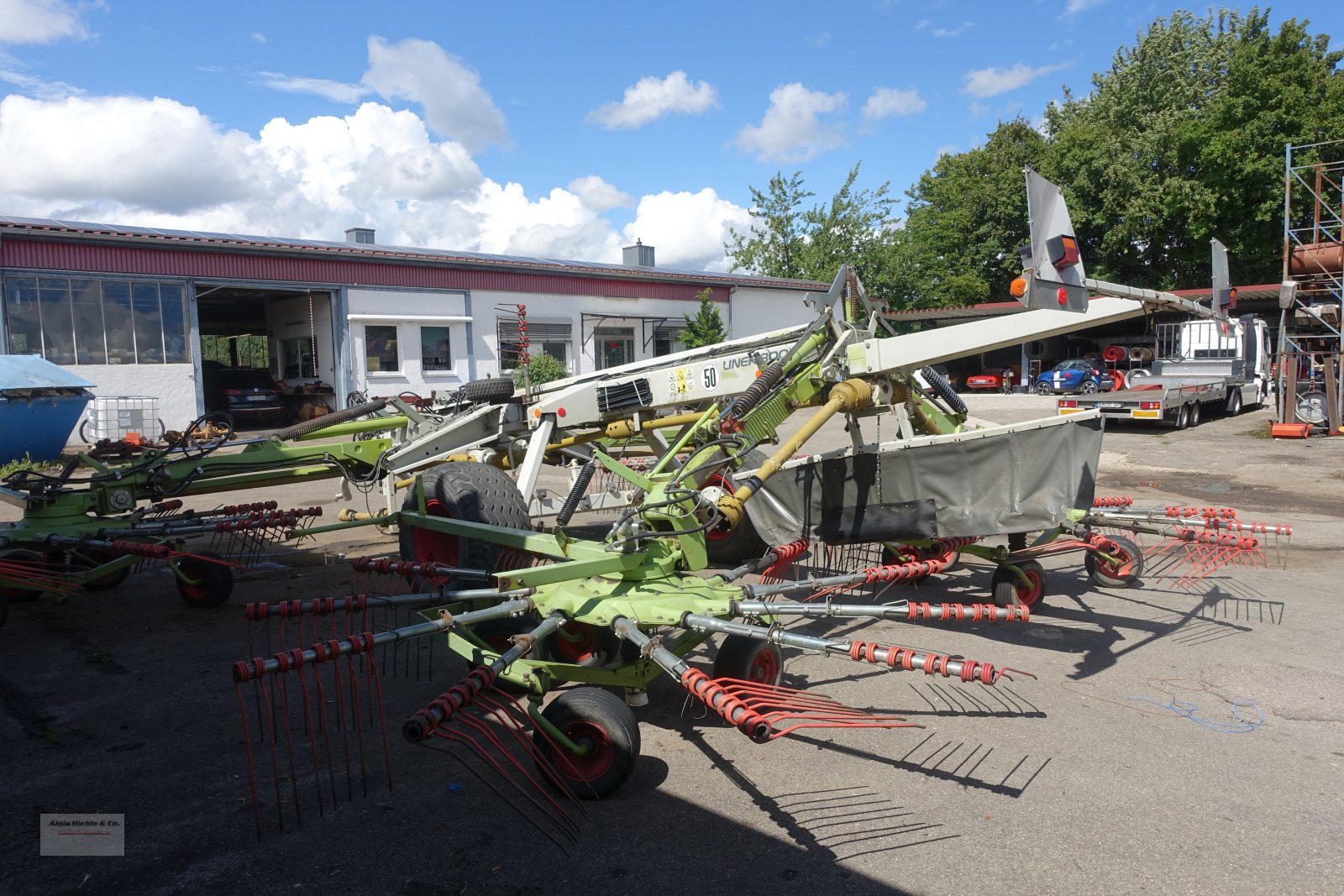 Schwader des Typs CLAAS Liner 3000 Comfort, Gebrauchtmaschine in Tapfheim (Bild 8)