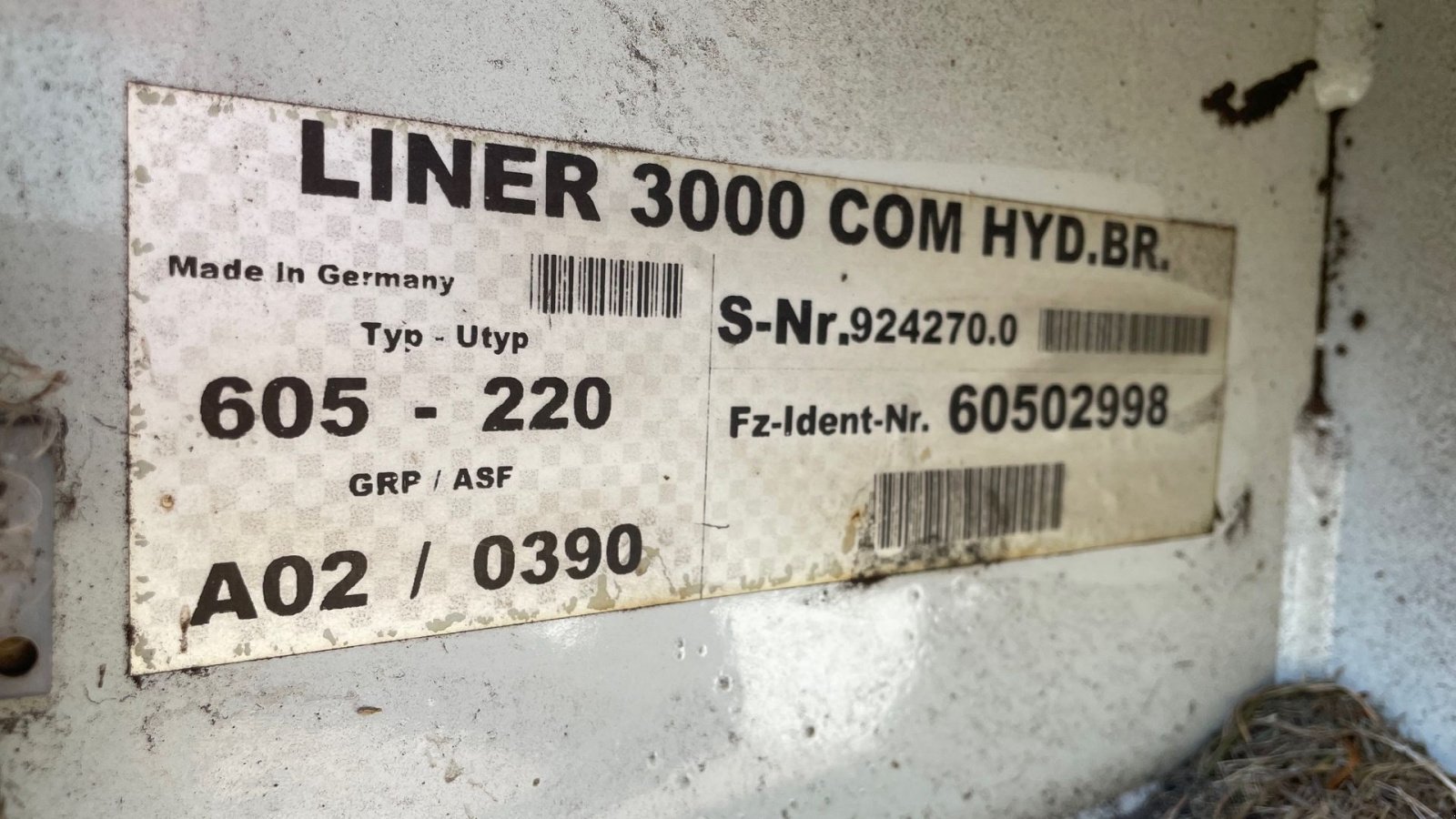 Schwader typu CLAAS Liner 3000 Liner 3000, Gebrauchtmaschine v Hjørring (Obrázek 9)