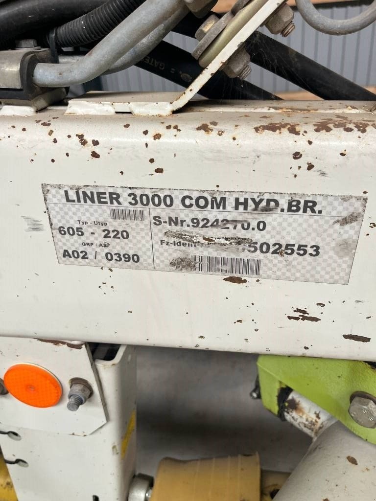 Schwader tipa CLAAS LINER 3000, Gebrauchtmaschine u Ringe (Slika 12)