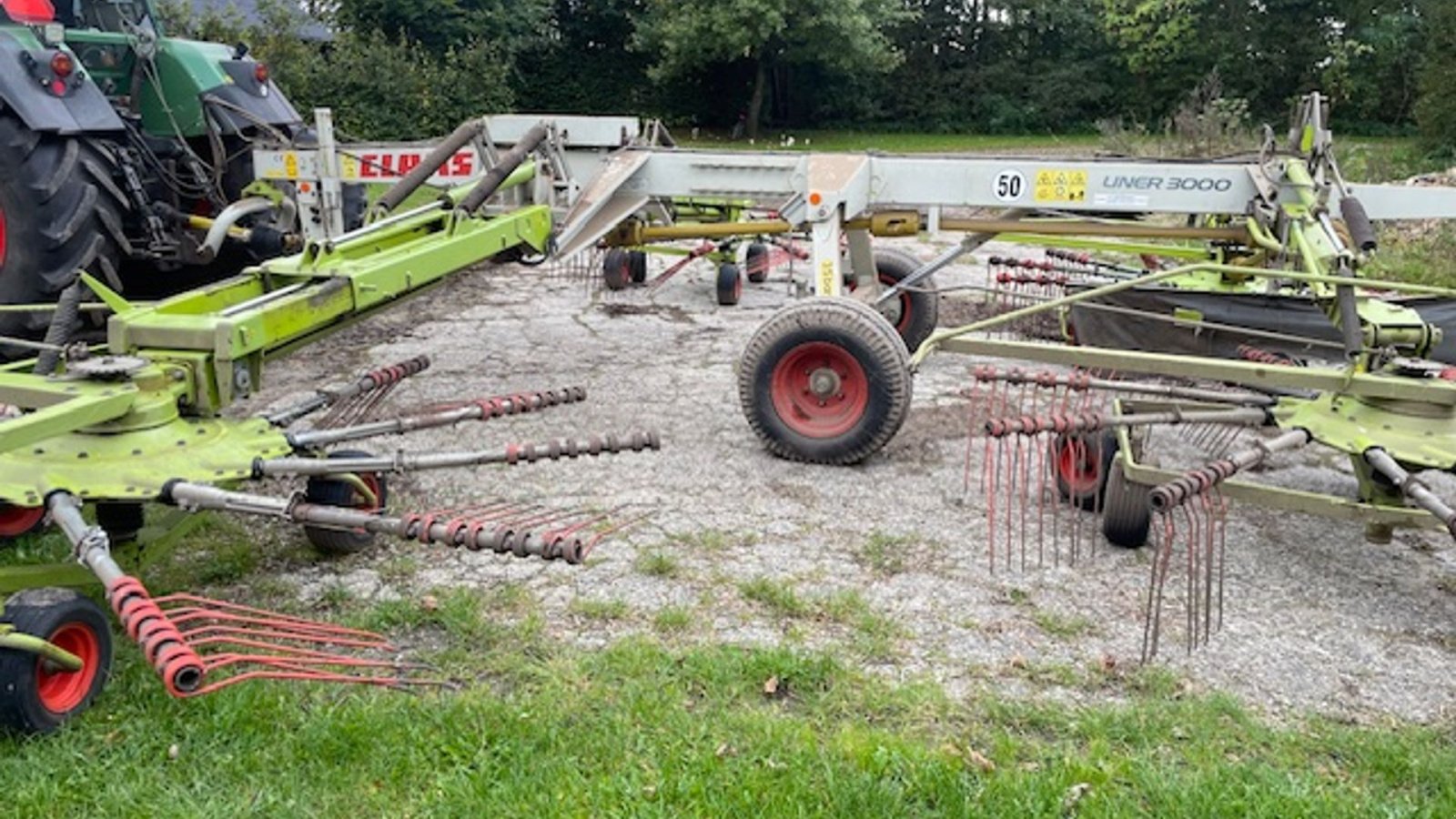 Schwader des Typs CLAAS Liner 3000, Gebrauchtmaschine in Grindsted (Bild 3)