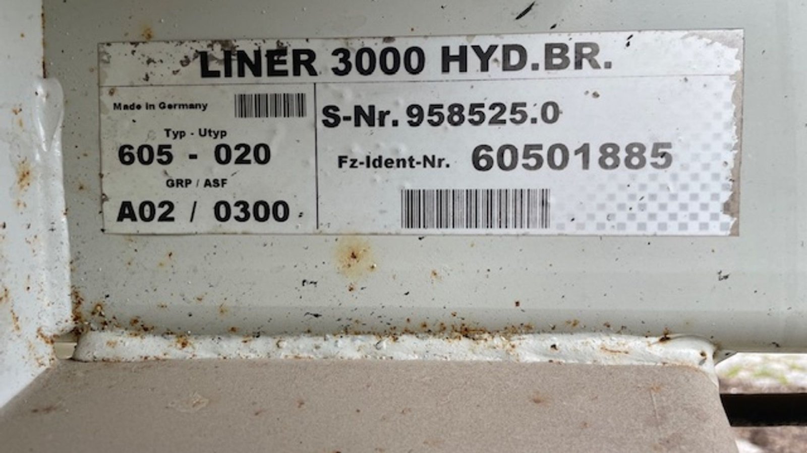 Schwader des Typs CLAAS Liner 3000, Gebrauchtmaschine in Grindsted (Bild 2)