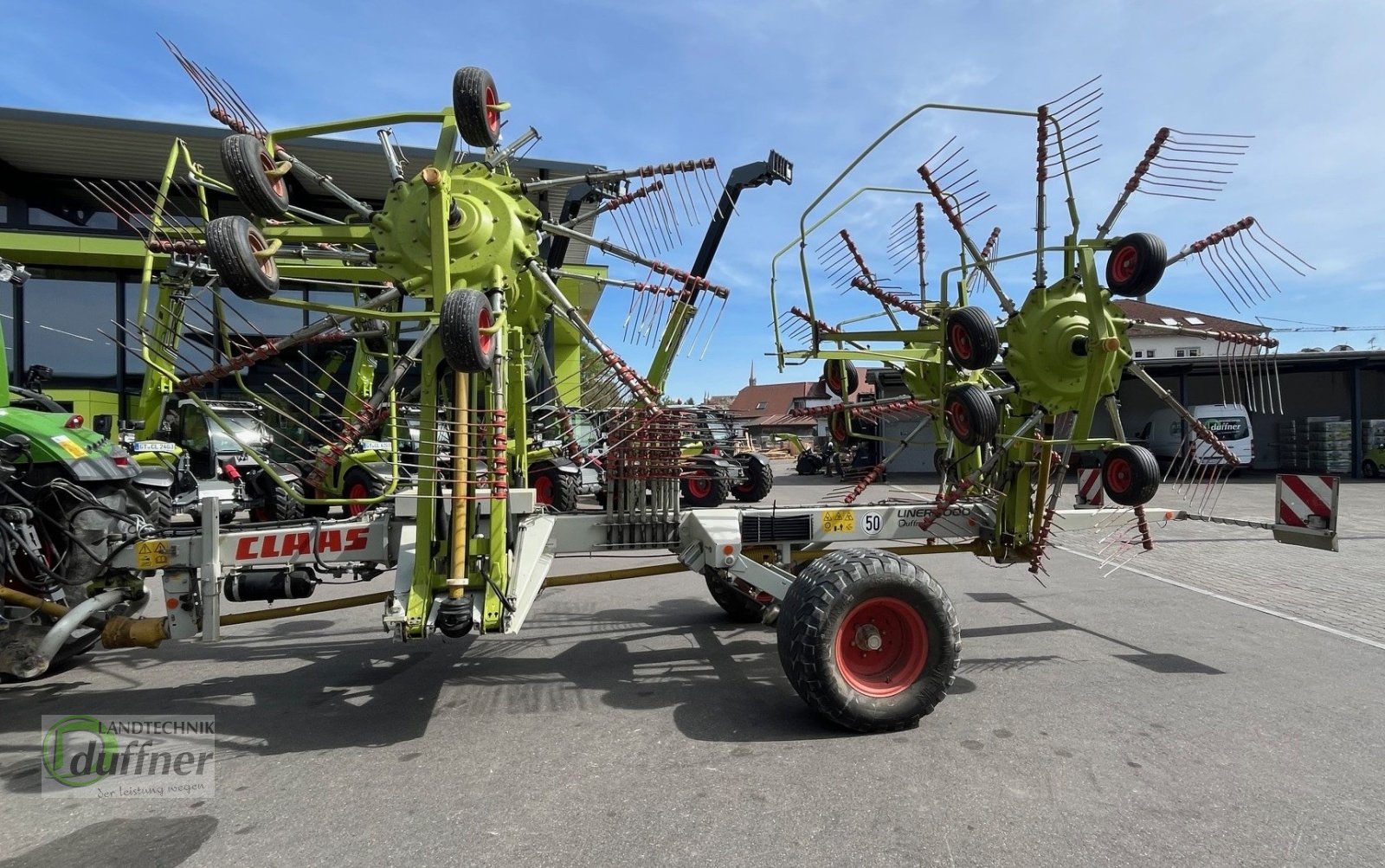 Schwader des Typs CLAAS Liner 3000, Gebrauchtmaschine in Hohentengen (Bild 4)