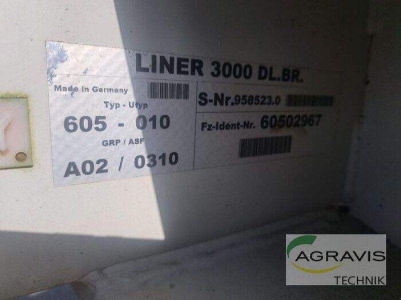 Schwader typu CLAAS LINER 3000, Gebrauchtmaschine v Melle-Wellingholzhausen (Obrázek 19)