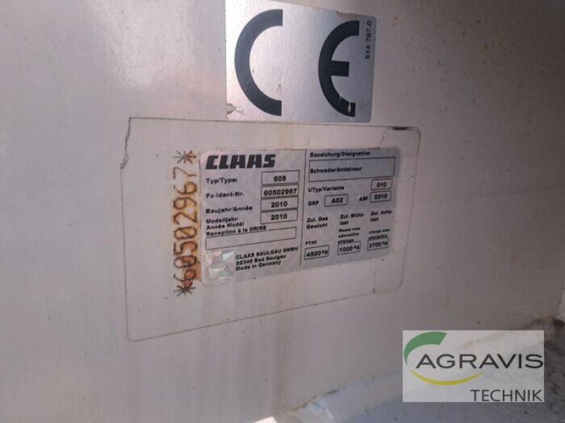 Schwader typu CLAAS LINER 3000, Gebrauchtmaschine v Melle-Wellingholzhausen (Obrázek 17)