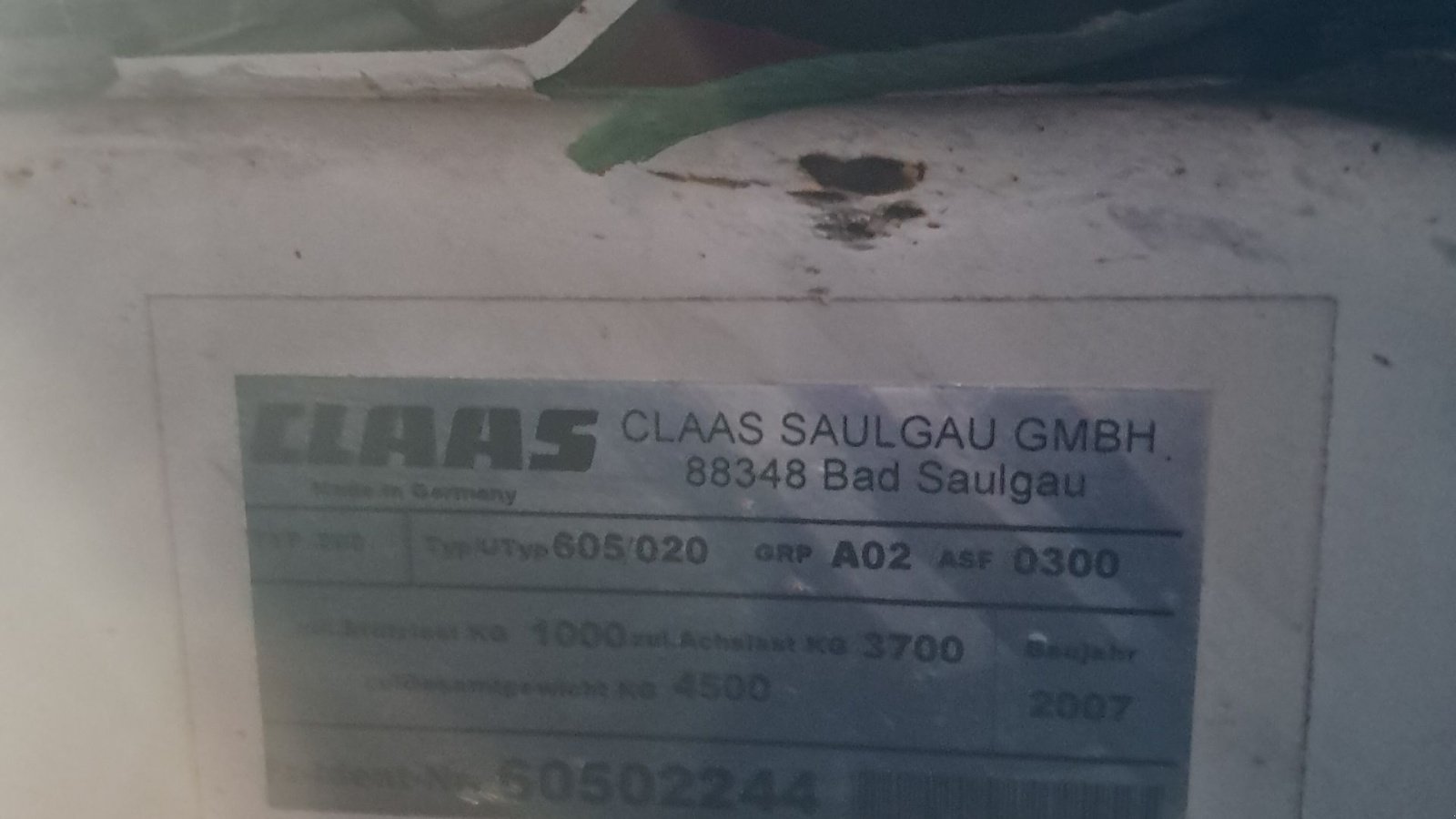 Schwader typu CLAAS Liner 3000, Gebrauchtmaschine w Aars (Zdjęcie 3)