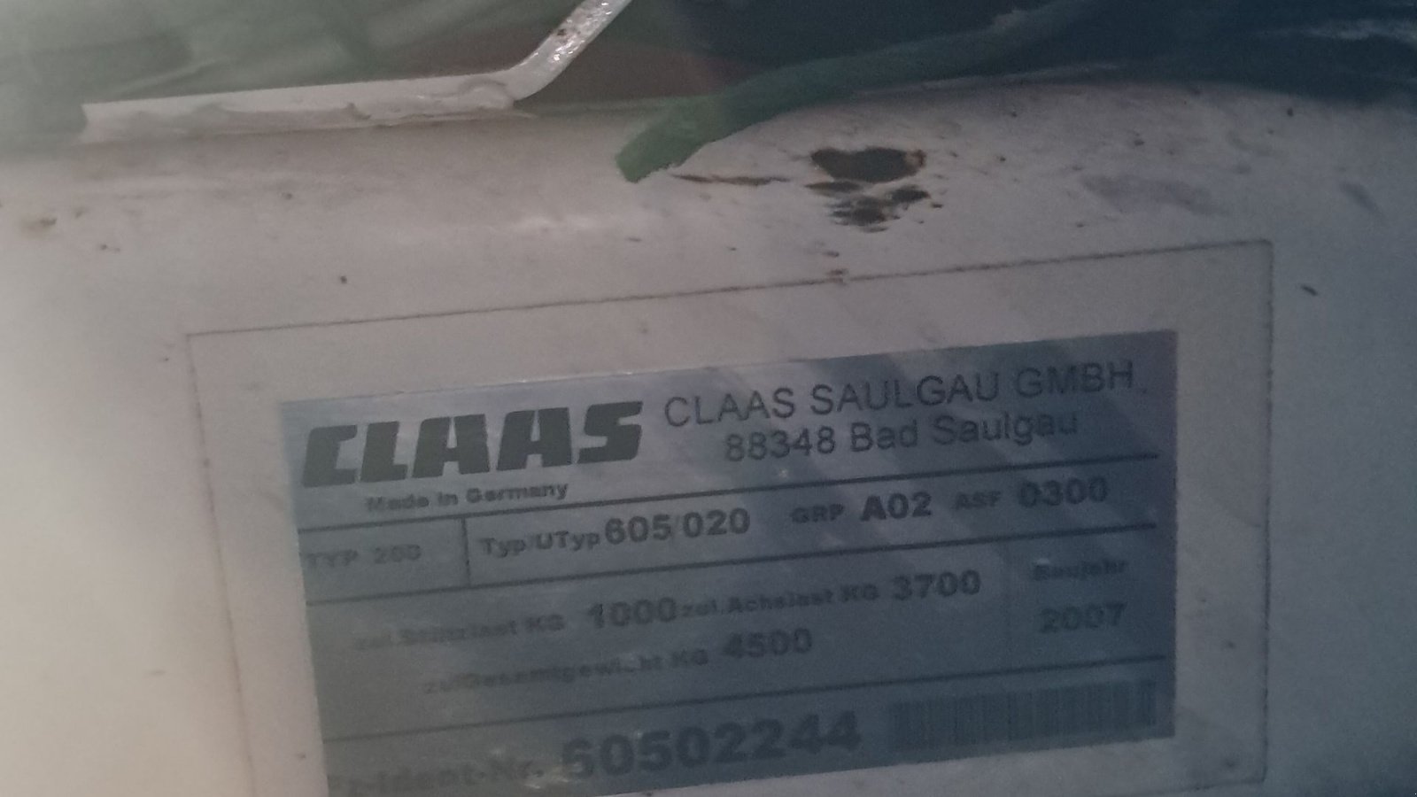 Schwader typu CLAAS Liner 3000, Gebrauchtmaschine w Aars (Zdjęcie 4)