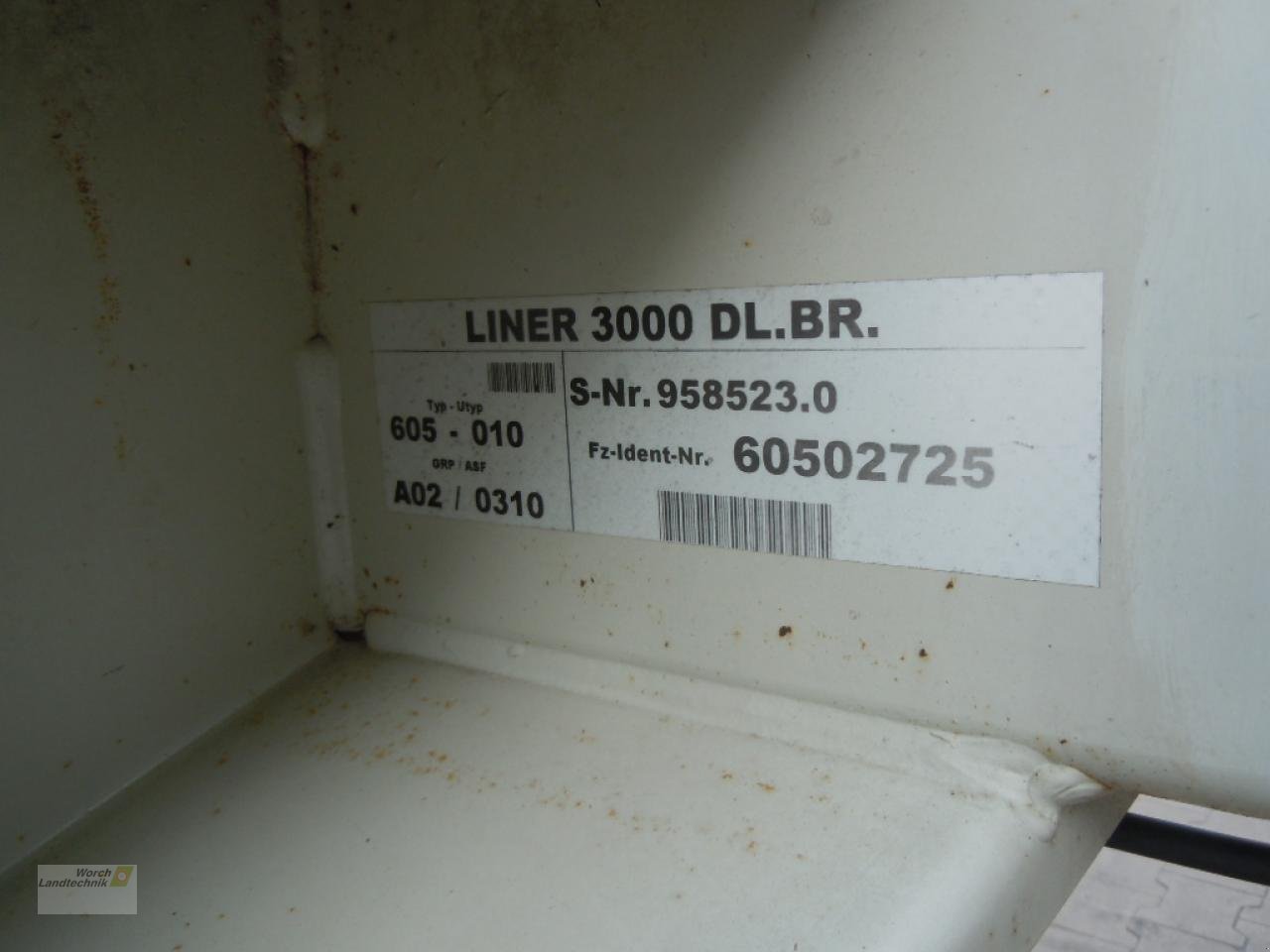 Schwader des Typs CLAAS Liner 3000, Gebrauchtmaschine in Schora (Bild 12)