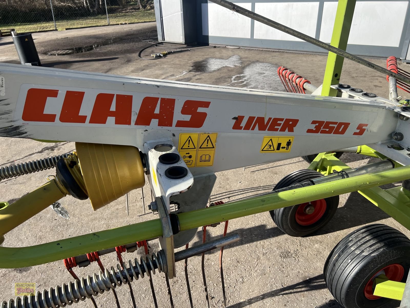 Schwader van het type CLAAS Liner 350 S, Gebrauchtmaschine in Kötschach (Foto 9)