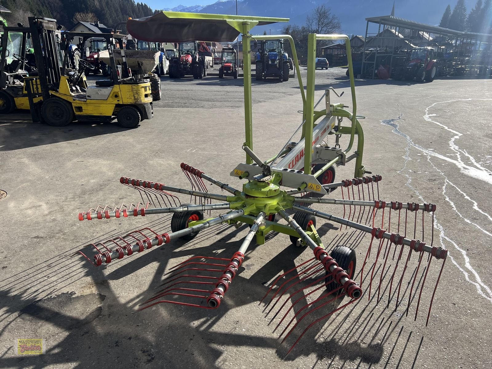 Schwader van het type CLAAS Liner 350 S, Gebrauchtmaschine in Kötschach (Foto 4)