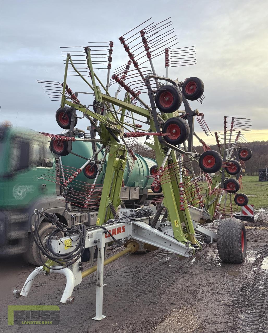 Schwader del tipo CLAAS LINER 3500, Gebrauchtmaschine en Homberg/Ohm - Maulbach (Imagen 1)