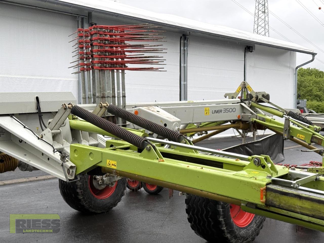 Schwader типа CLAAS LINER 3500, Gebrauchtmaschine в Homberg/Ohm - Maulbach (Фотография 7)