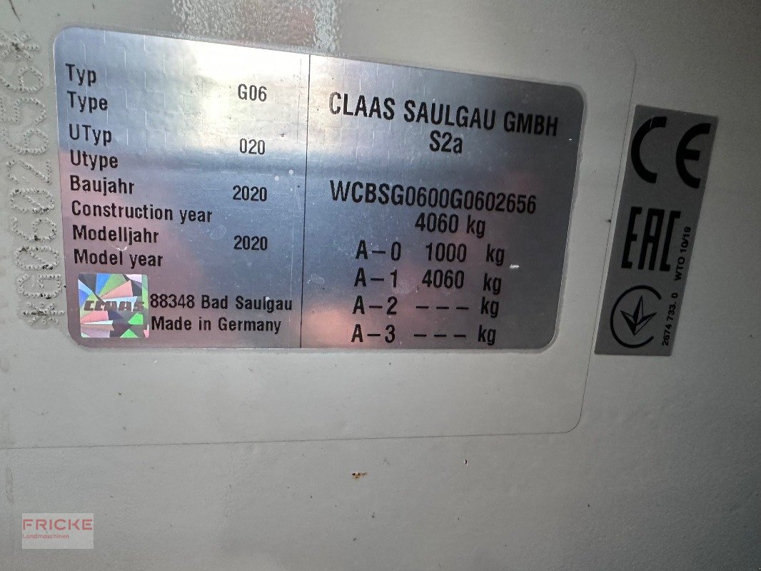 Schwader typu CLAAS Liner 3600 Comfort, Gebrauchtmaschine v Bockel - Gyhum (Obrázek 11)