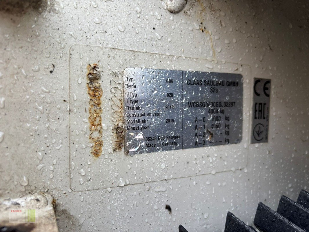 Schwader des Typs CLAAS LINER 3600 COMFORT, Gebrauchtmaschine in Risum-Lindholm (Bild 11)