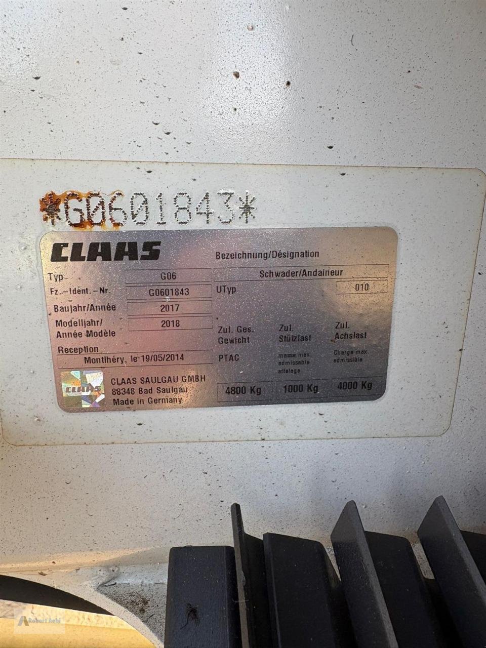 Schwader of the type CLAAS Liner 3600, Gebrauchtmaschine in Wölferheim (Picture 4)