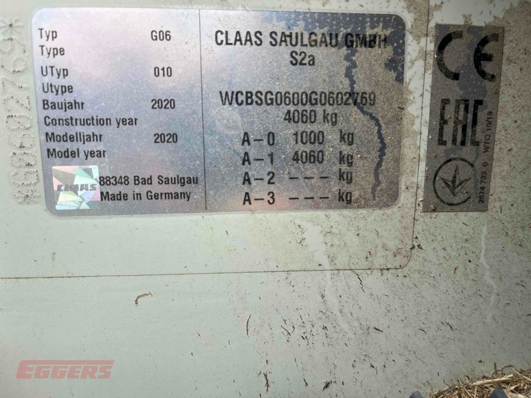 Schwader typu CLAAS LINER 3600, Gebrauchtmaschine v Suhlendorf (Obrázek 2)