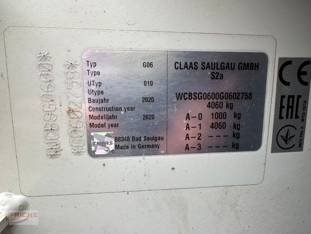 Schwader Türe ait CLAAS Liner 3600, Gebrauchtmaschine içinde Bockel - Gyhum (resim 8)