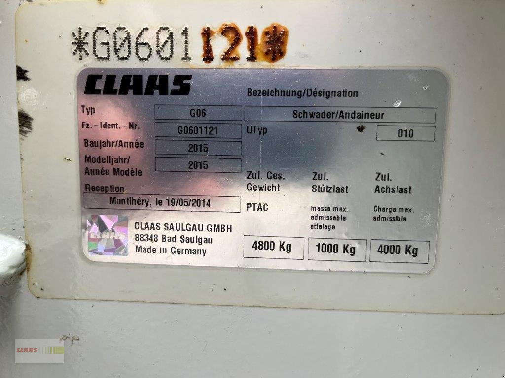 Schwader typu CLAAS Liner 3600, Gebrauchtmaschine v Dasing (Obrázok 5)