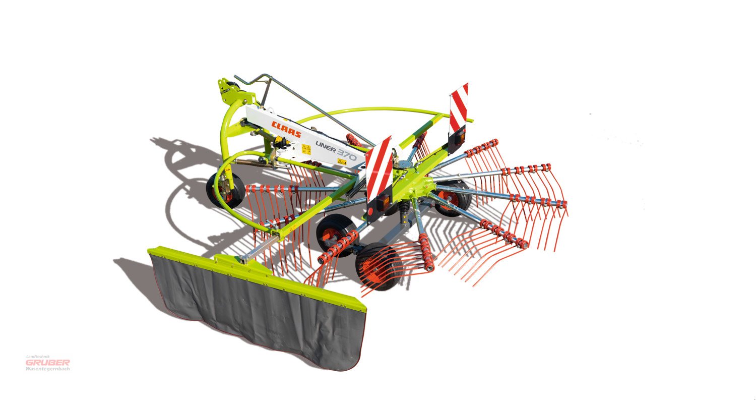 Schwader of the type CLAAS Liner 370 Tandem, Neumaschine in Dorfen (Picture 1)