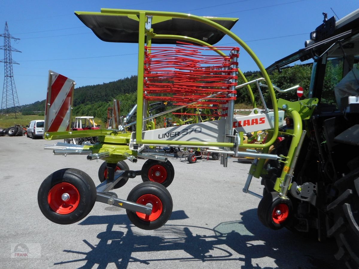 Schwader van het type CLAAS Liner 370, Neumaschine in Bad Vigaun (Foto 3)