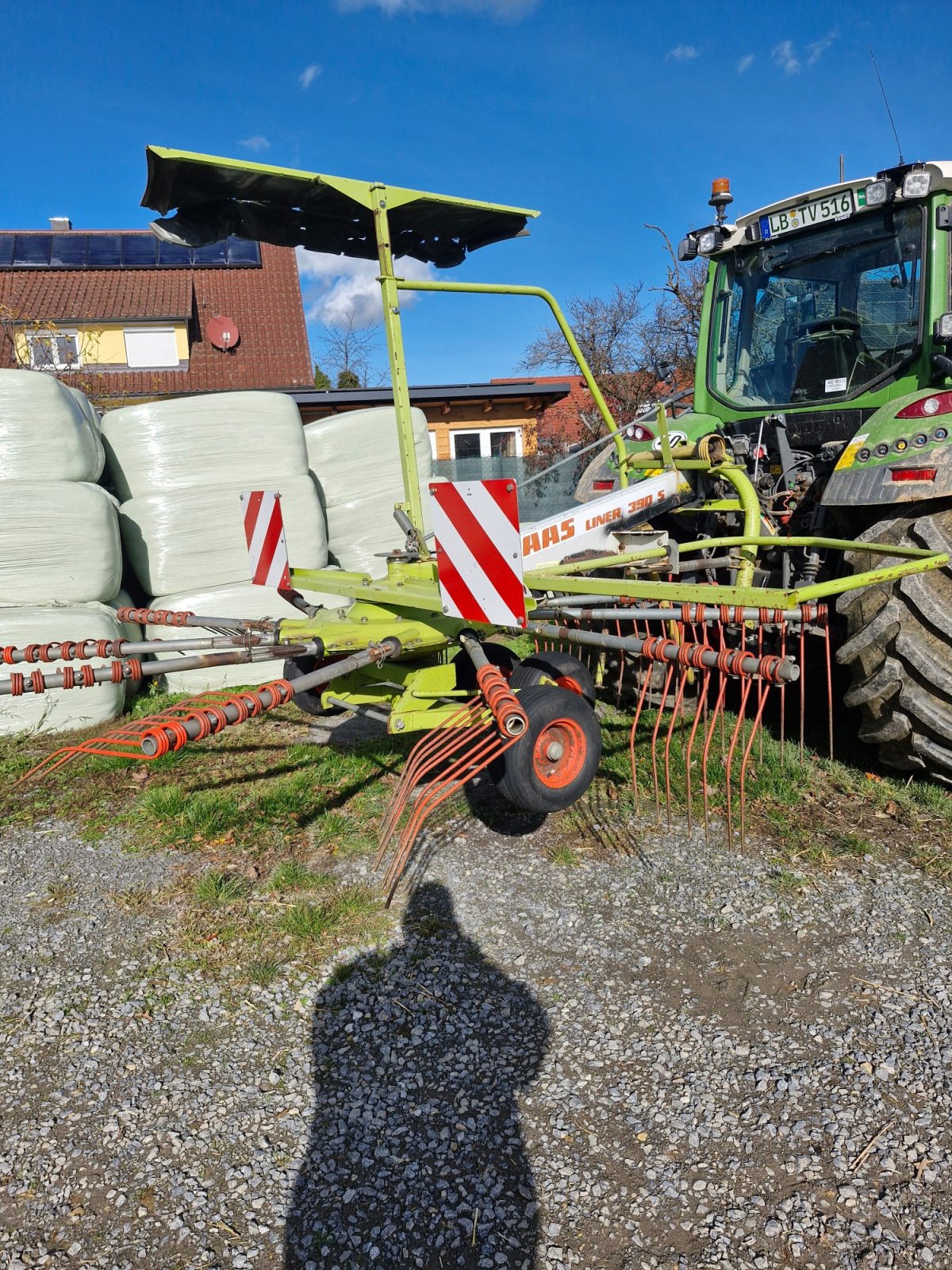 Schwader Türe ait CLAAS Liner 390 S, Gebrauchtmaschine içinde Ditzingen (resim 3)