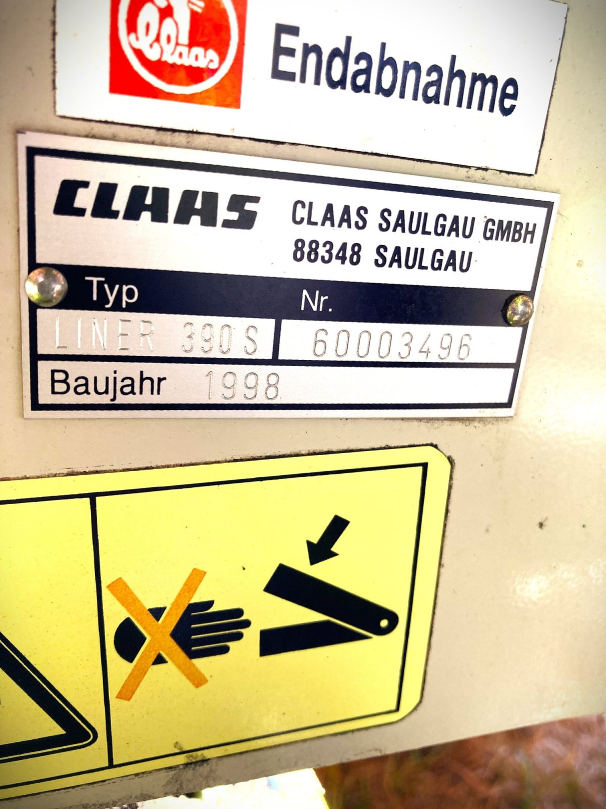 Schwader типа CLAAS Liner 390, Gebrauchtmaschine в Murnau (Фотография 5)