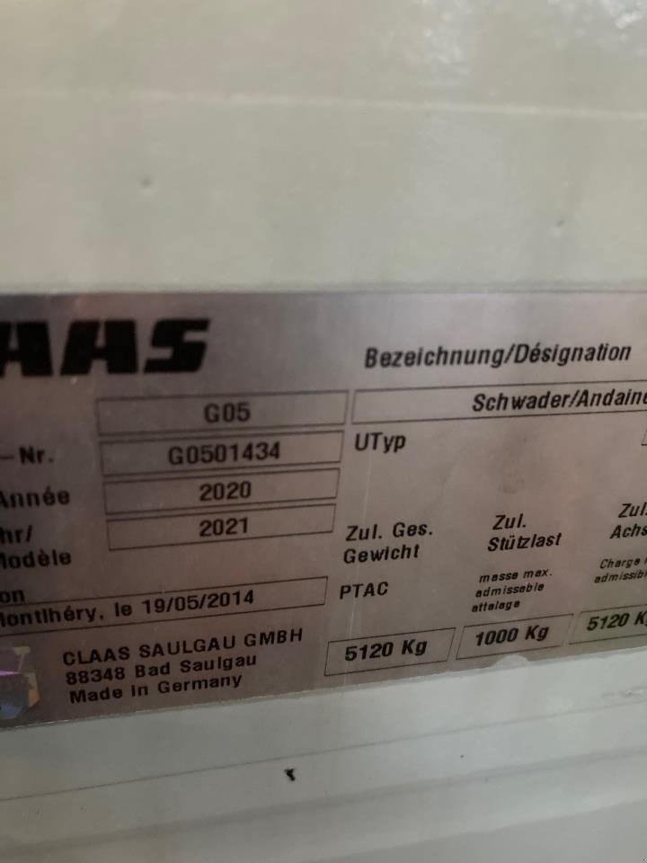 Schwader типа CLAAS LINER 4000 HHA, Gebrauchtmaschine в Aalestrup (Фотография 7)
