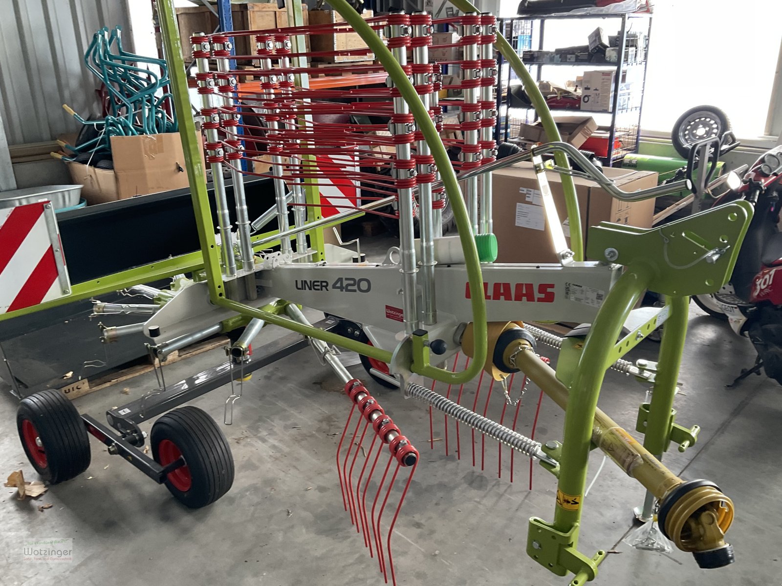 Schwader a típus CLAAS Liner 420, Neumaschine ekkor: Gangkofen (Kép 2)