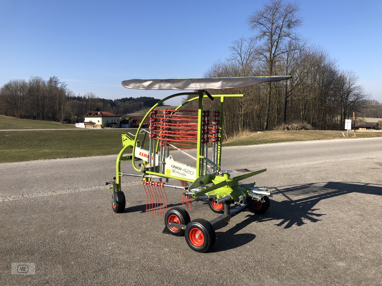 Schwader des Typs CLAAS Liner 420, Neumaschine in Zell an der Pram (Bild 3)
