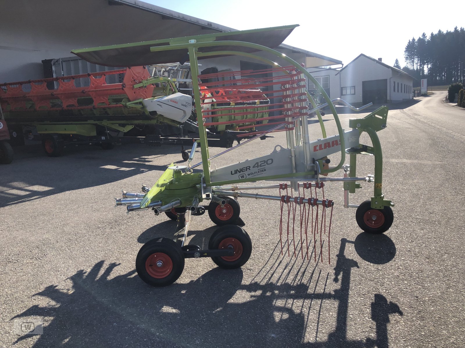 Schwader des Typs CLAAS Liner 420, Neumaschine in Zell an der Pram (Bild 7)