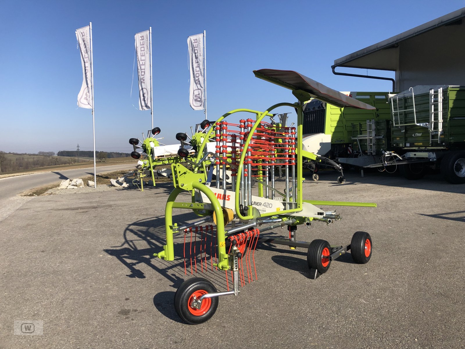 Schwader des Typs CLAAS Liner 420, Neumaschine in Zell an der Pram (Bild 10)