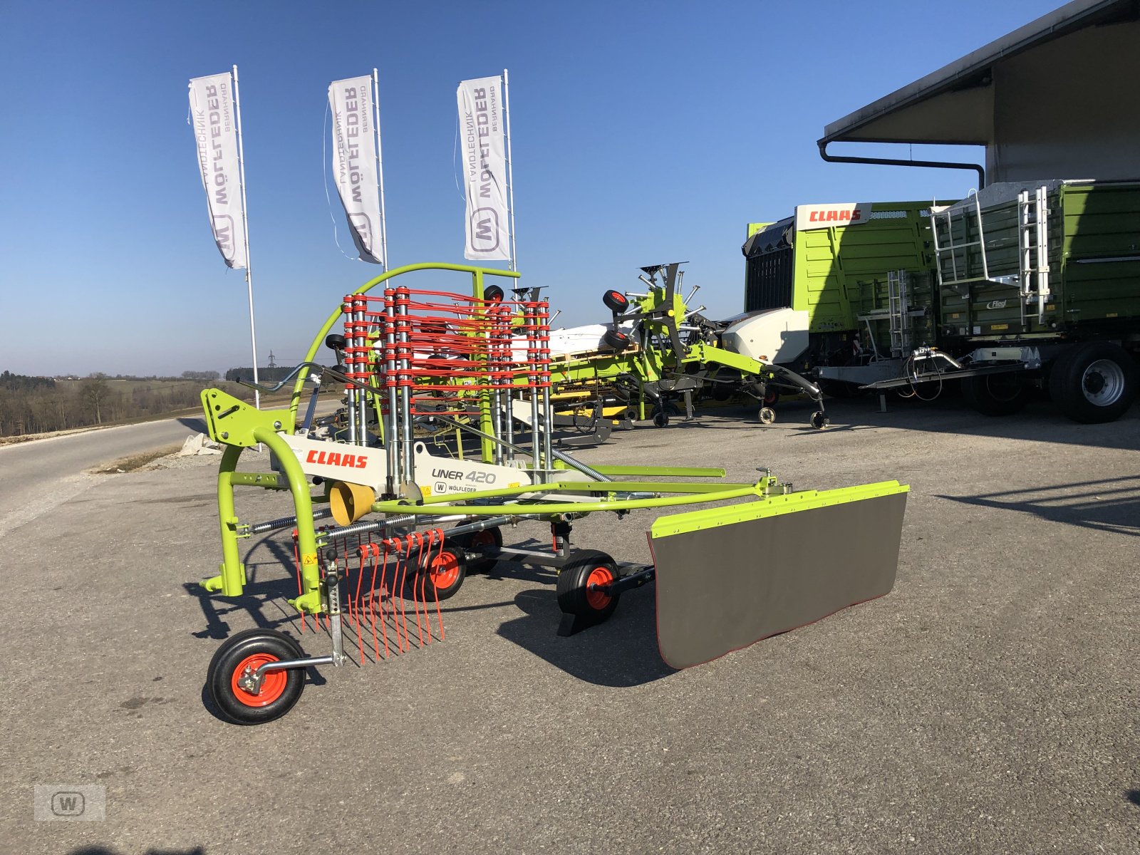 Schwader des Typs CLAAS Liner 420, Neumaschine in Zell an der Pram (Bild 20)